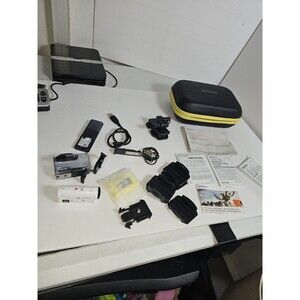 Sony HDR-AZ1 Action Camera Mini POV HD Video Camera Splash-proof Bundle Working